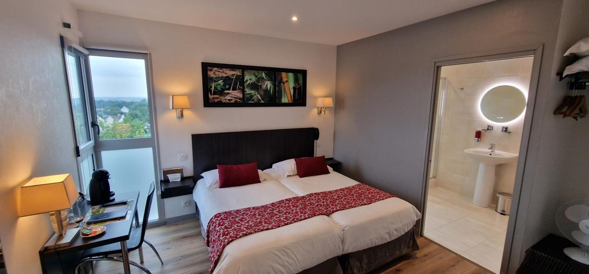Hotel Le Bellevue Guer Dış mekan fotoğraf